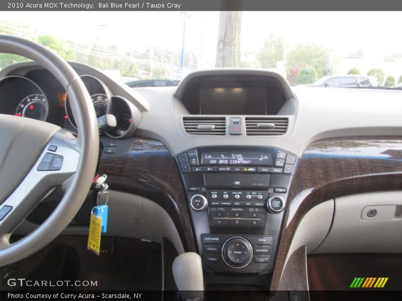 Bali Blue Pearl / Taupe Gray 2010 Acura MDX Technology