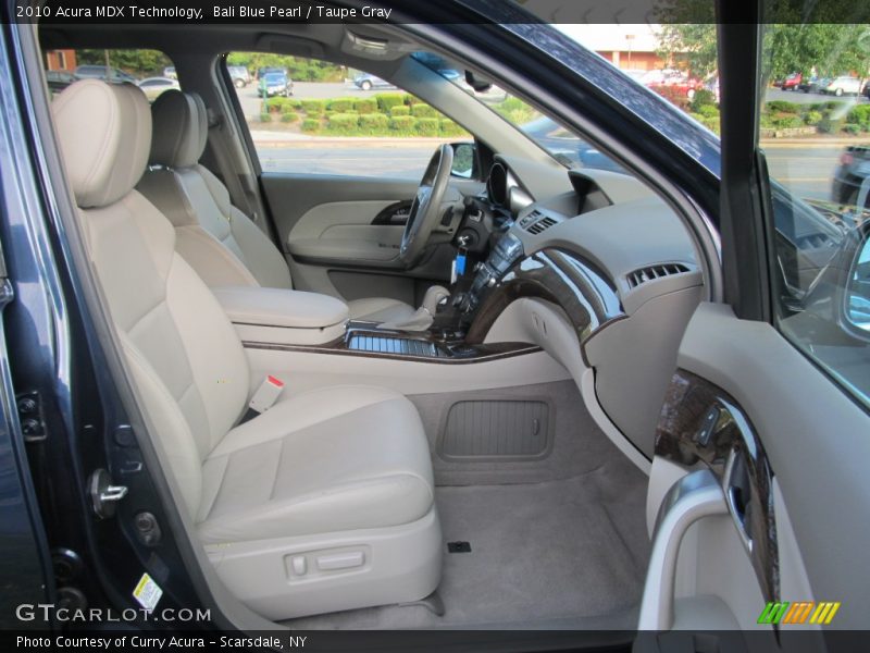 Bali Blue Pearl / Taupe Gray 2010 Acura MDX Technology