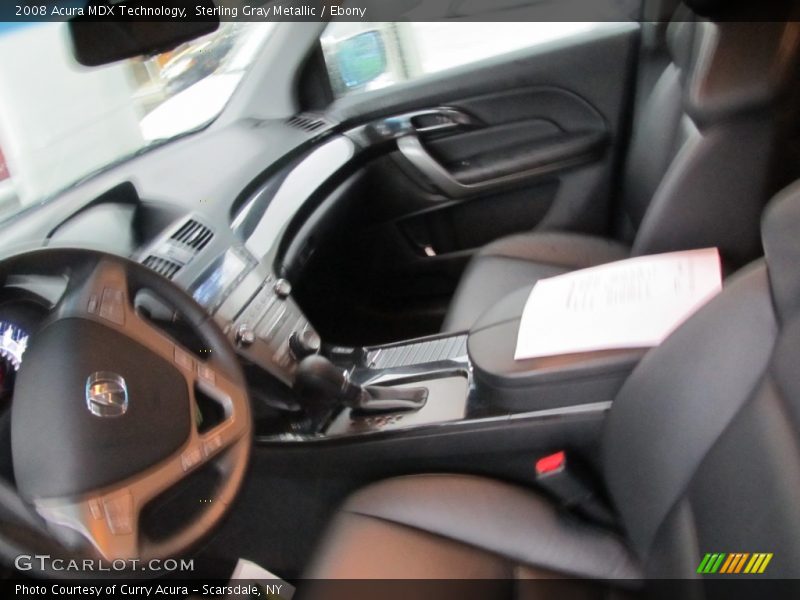 Sterling Gray Metallic / Ebony 2008 Acura MDX Technology