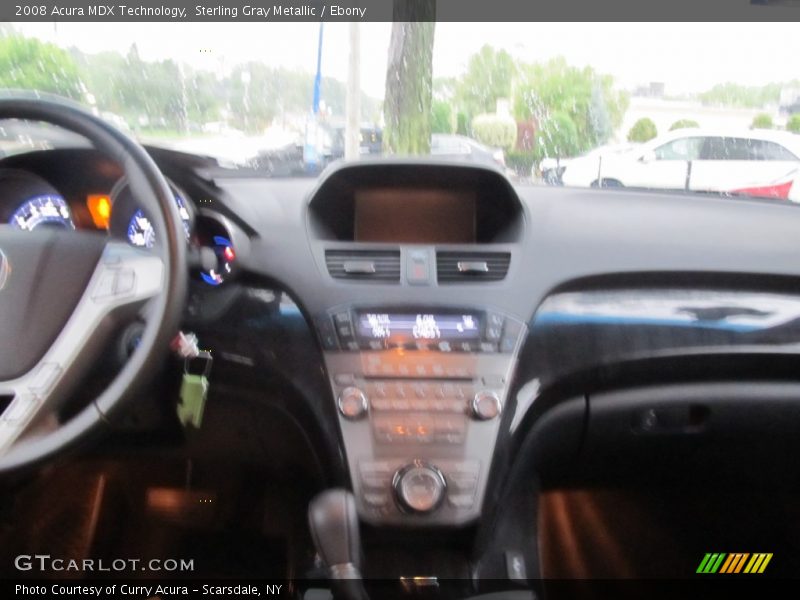 Sterling Gray Metallic / Ebony 2008 Acura MDX Technology
