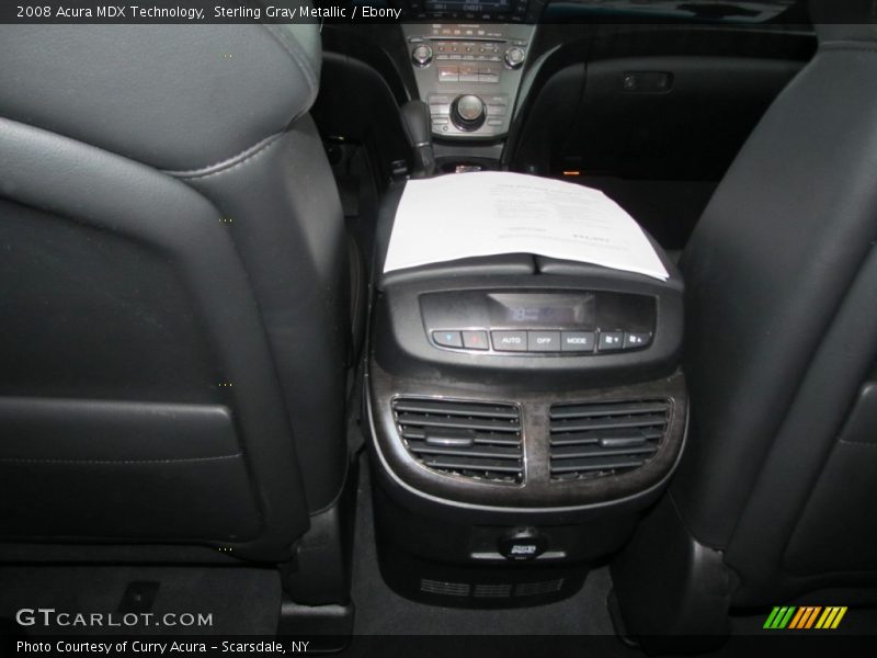 Sterling Gray Metallic / Ebony 2008 Acura MDX Technology