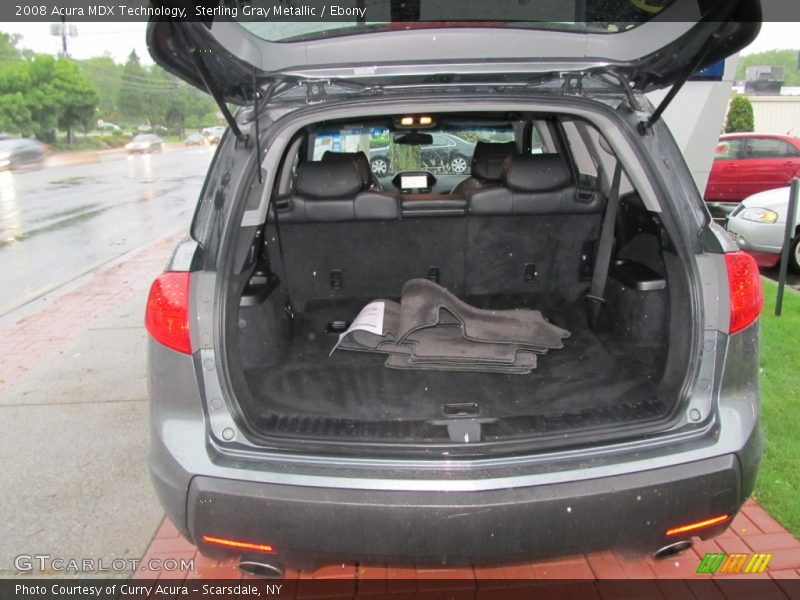 Sterling Gray Metallic / Ebony 2008 Acura MDX Technology