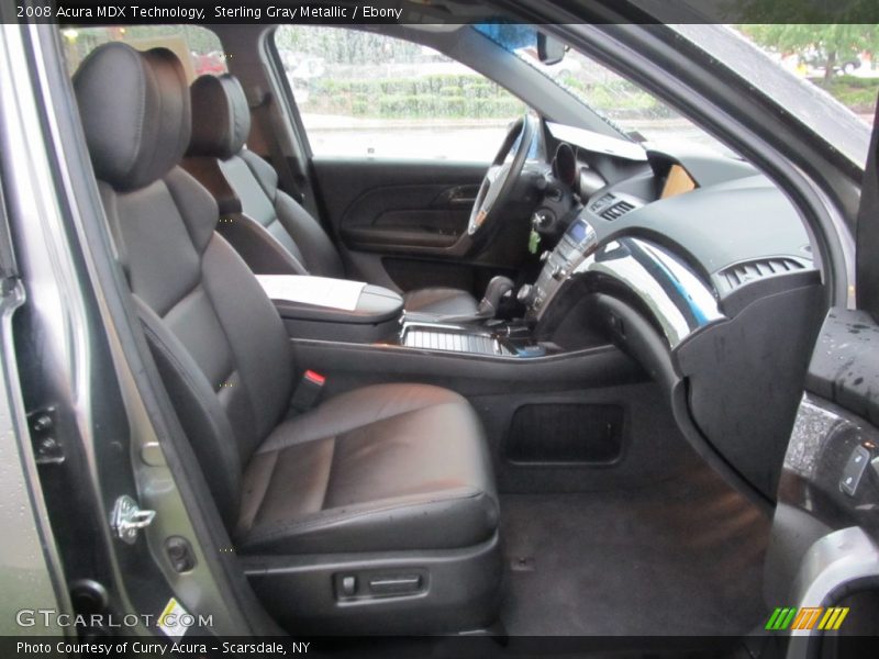 Sterling Gray Metallic / Ebony 2008 Acura MDX Technology
