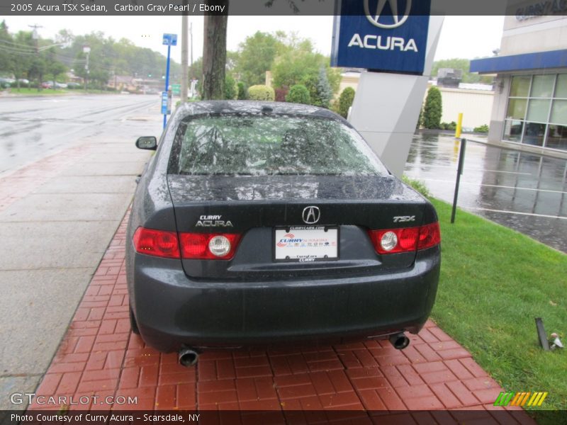 Carbon Gray Pearl / Ebony 2005 Acura TSX Sedan