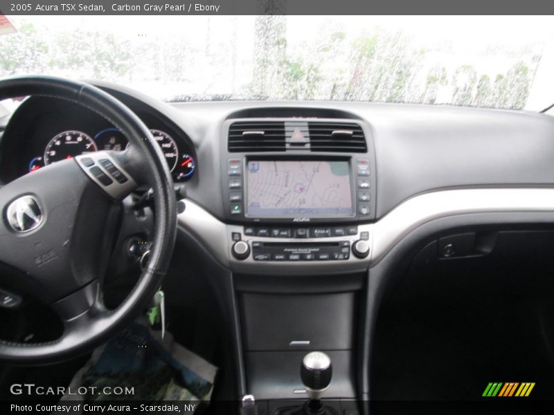 Carbon Gray Pearl / Ebony 2005 Acura TSX Sedan