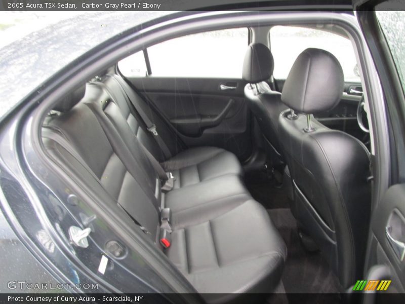  2005 TSX Sedan Ebony Interior