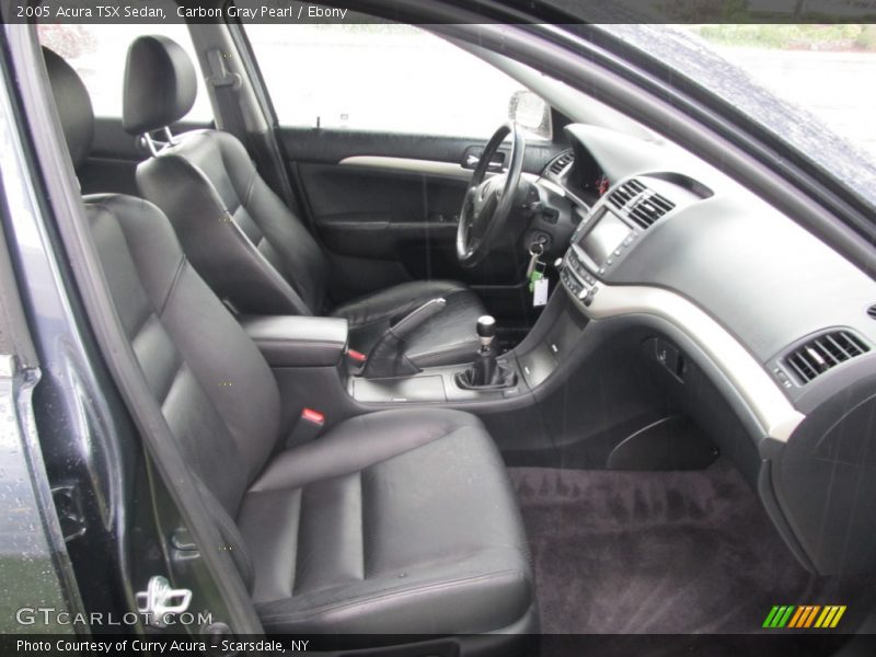 2005 TSX Sedan Ebony Interior