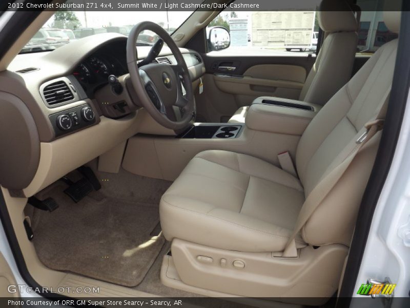  2012 Suburban Z71 4x4 Light Cashmere/Dark Cashmere Interior