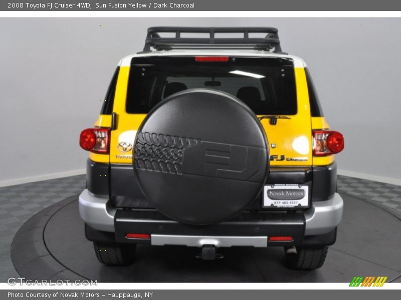 Sun Fusion Yellow / Dark Charcoal 2008 Toyota FJ Cruiser 4WD