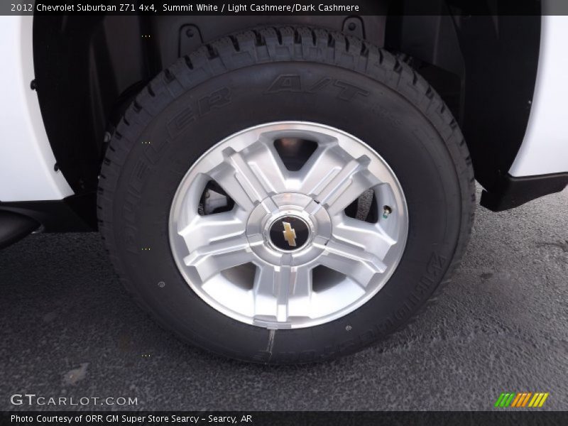  2012 Suburban Z71 4x4 Wheel