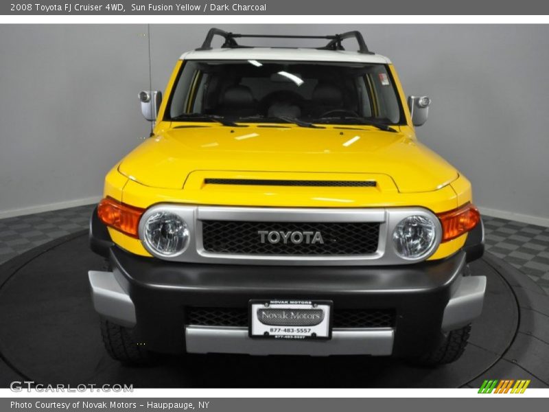 Sun Fusion Yellow / Dark Charcoal 2008 Toyota FJ Cruiser 4WD