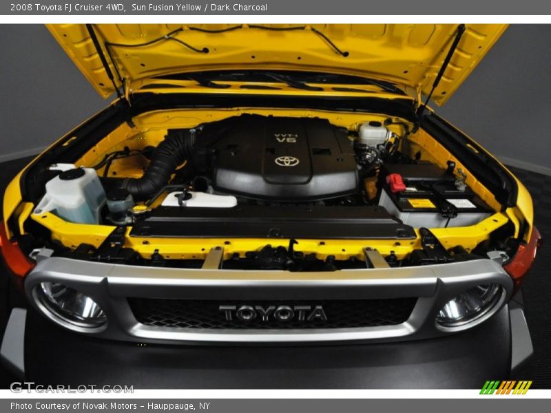 Sun Fusion Yellow / Dark Charcoal 2008 Toyota FJ Cruiser 4WD