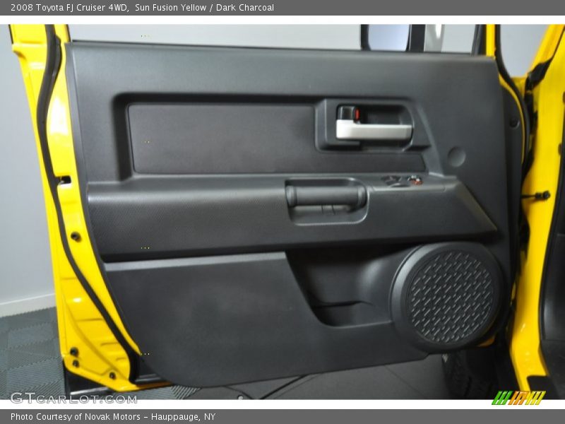 Sun Fusion Yellow / Dark Charcoal 2008 Toyota FJ Cruiser 4WD