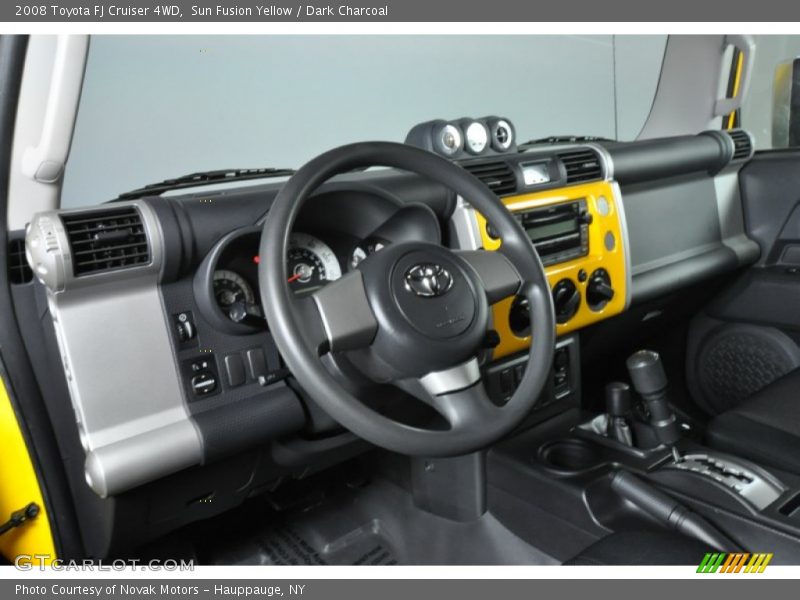 Sun Fusion Yellow / Dark Charcoal 2008 Toyota FJ Cruiser 4WD