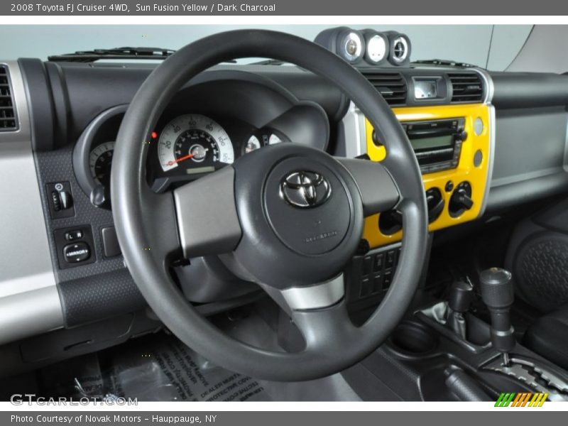 Sun Fusion Yellow / Dark Charcoal 2008 Toyota FJ Cruiser 4WD