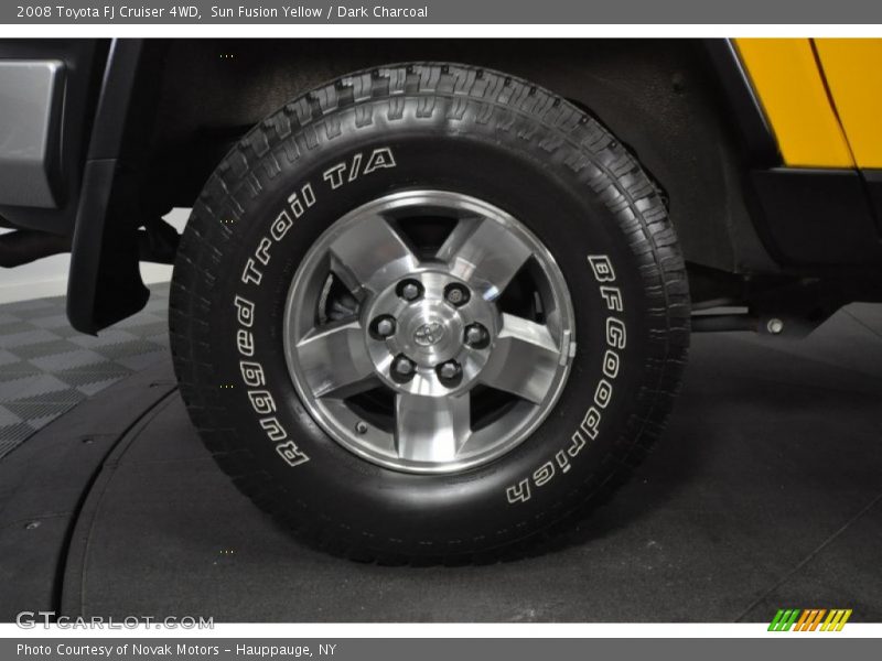 Sun Fusion Yellow / Dark Charcoal 2008 Toyota FJ Cruiser 4WD