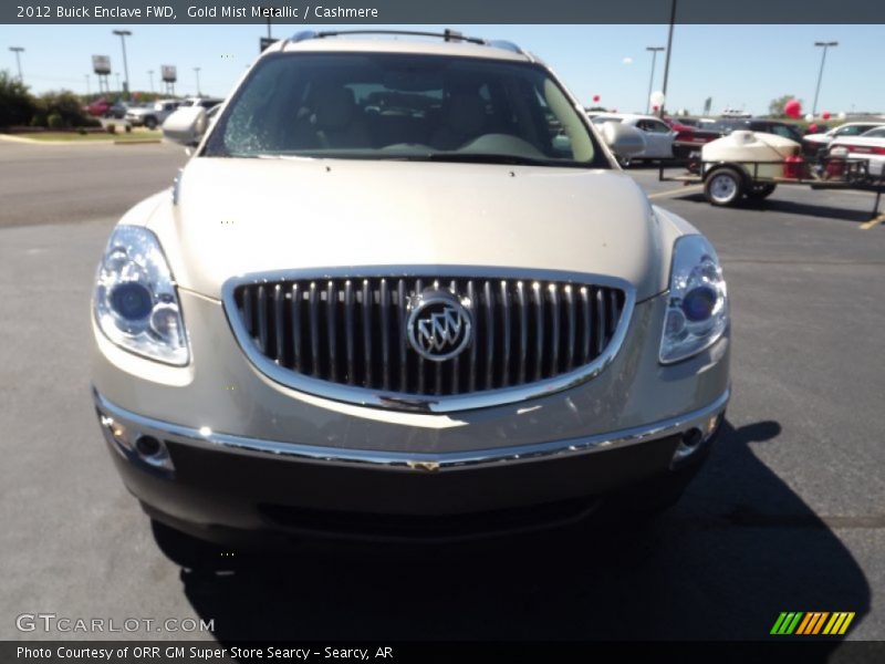 Gold Mist Metallic / Cashmere 2012 Buick Enclave FWD