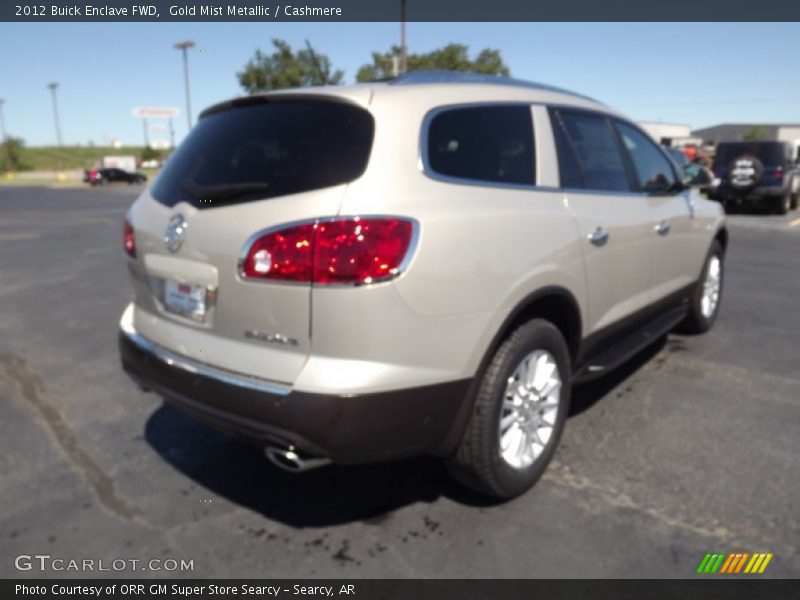 Gold Mist Metallic / Cashmere 2012 Buick Enclave FWD