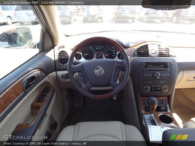 Gold Mist Metallic / Cashmere 2012 Buick Enclave FWD