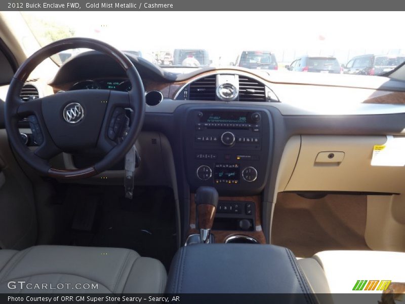 Gold Mist Metallic / Cashmere 2012 Buick Enclave FWD