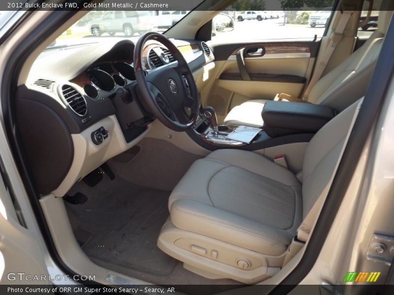 Gold Mist Metallic / Cashmere 2012 Buick Enclave FWD