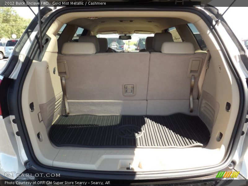 Gold Mist Metallic / Cashmere 2012 Buick Enclave FWD