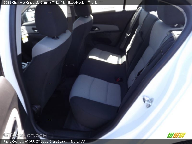 Summit White / Jet Black/Medium Titanium 2012 Chevrolet Cruze LS