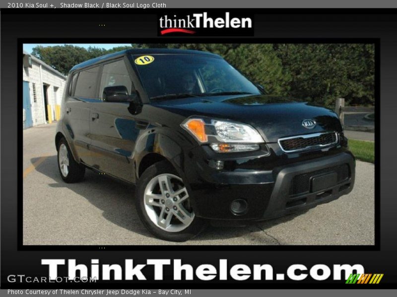 Shadow Black / Black Soul Logo Cloth 2010 Kia Soul +