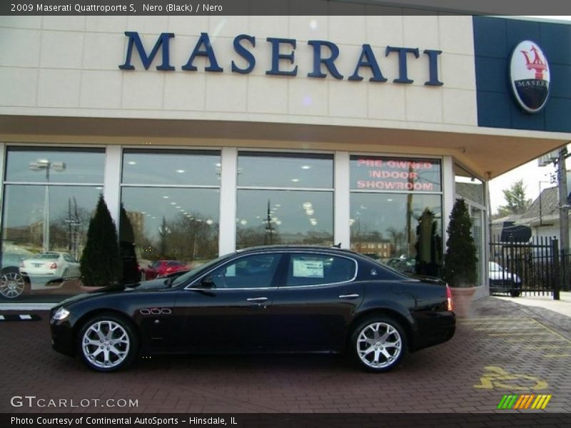 Nero (Black) / Nero 2009 Maserati Quattroporte S