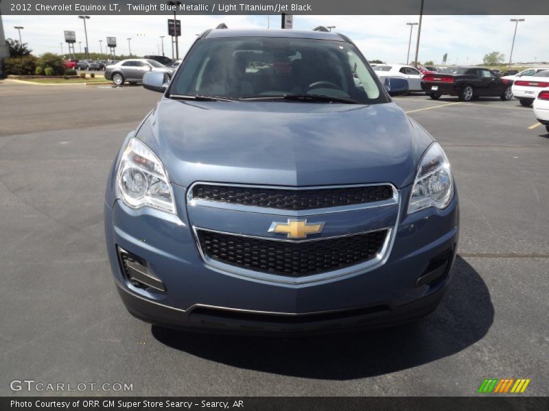 Twilight Blue Metallic / Light Titanium/Jet Black 2012 Chevrolet Equinox LT