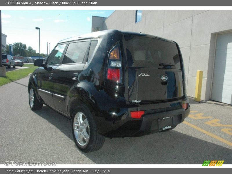Shadow Black / Black Soul Logo Cloth 2010 Kia Soul +