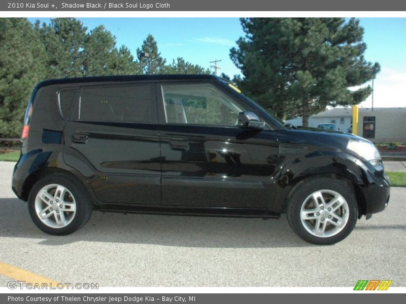 Shadow Black / Black Soul Logo Cloth 2010 Kia Soul +