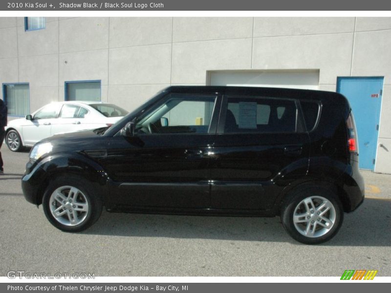 Shadow Black / Black Soul Logo Cloth 2010 Kia Soul +