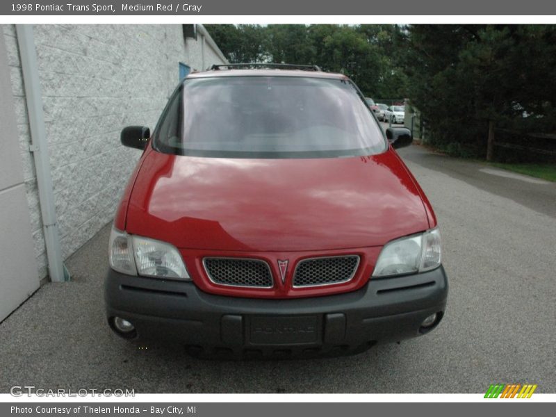 Medium Red / Gray 1998 Pontiac Trans Sport