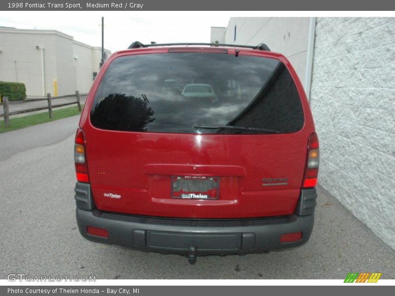 Medium Red / Gray 1998 Pontiac Trans Sport