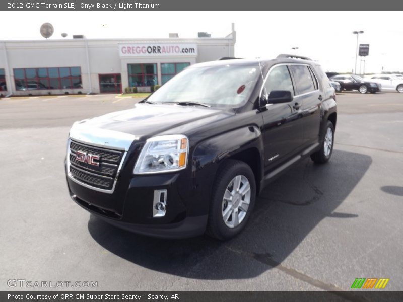 Onyx Black / Light Titanium 2012 GMC Terrain SLE