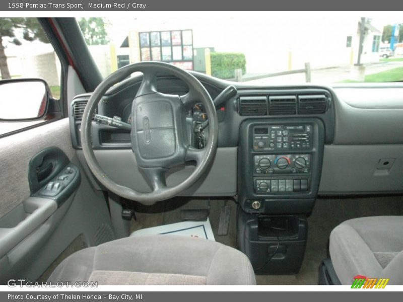 Medium Red / Gray 1998 Pontiac Trans Sport