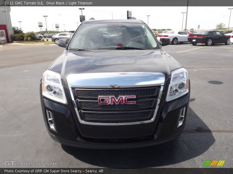 Onyx Black / Light Titanium 2012 GMC Terrain SLE