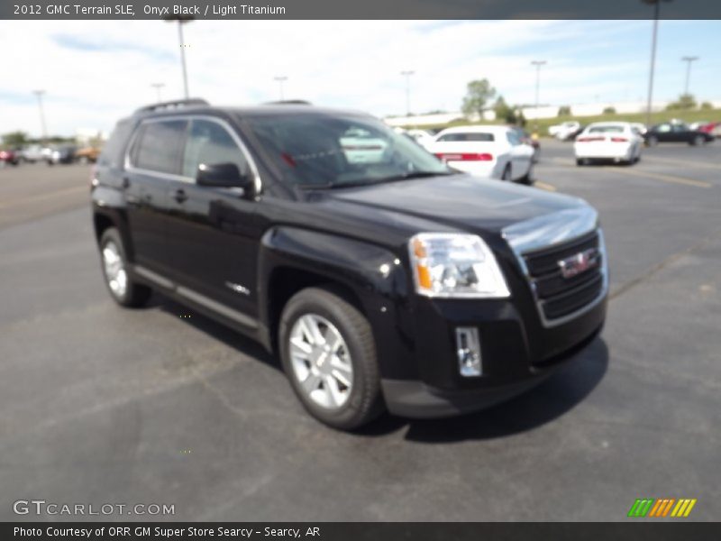 Onyx Black / Light Titanium 2012 GMC Terrain SLE