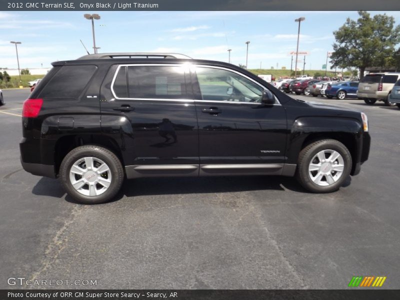 Onyx Black / Light Titanium 2012 GMC Terrain SLE