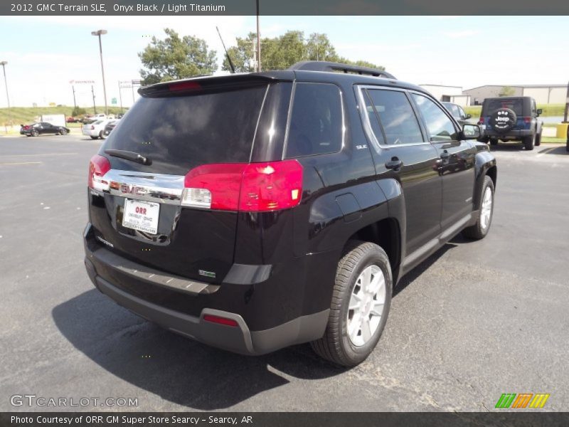 Onyx Black / Light Titanium 2012 GMC Terrain SLE