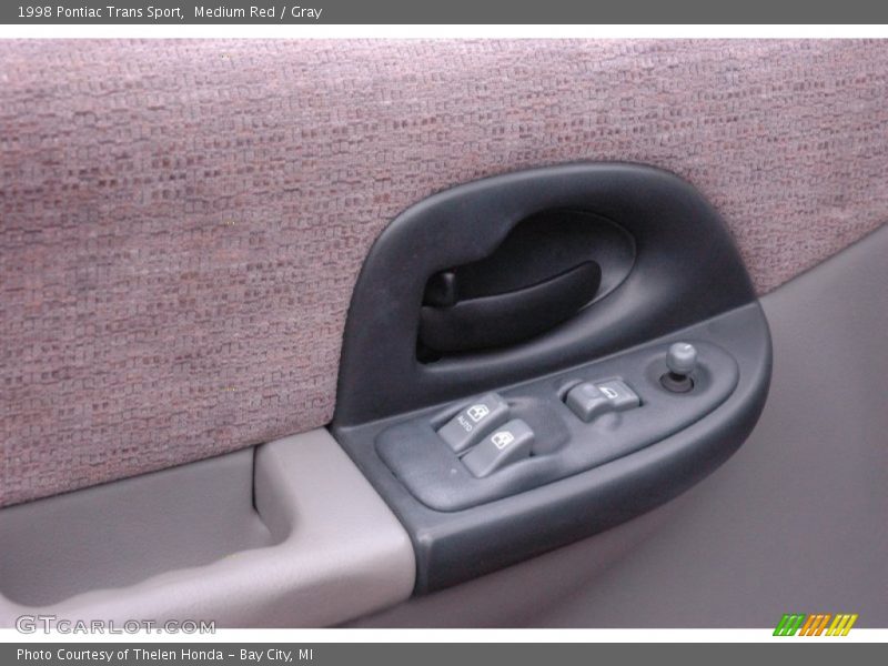 Medium Red / Gray 1998 Pontiac Trans Sport