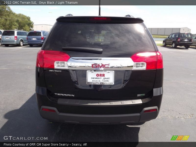 Onyx Black / Light Titanium 2012 GMC Terrain SLE