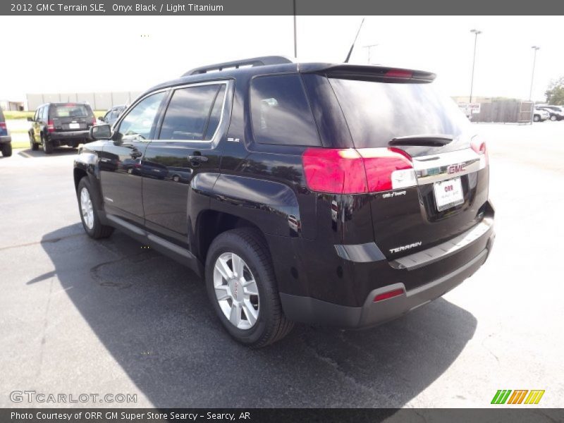 Onyx Black / Light Titanium 2012 GMC Terrain SLE