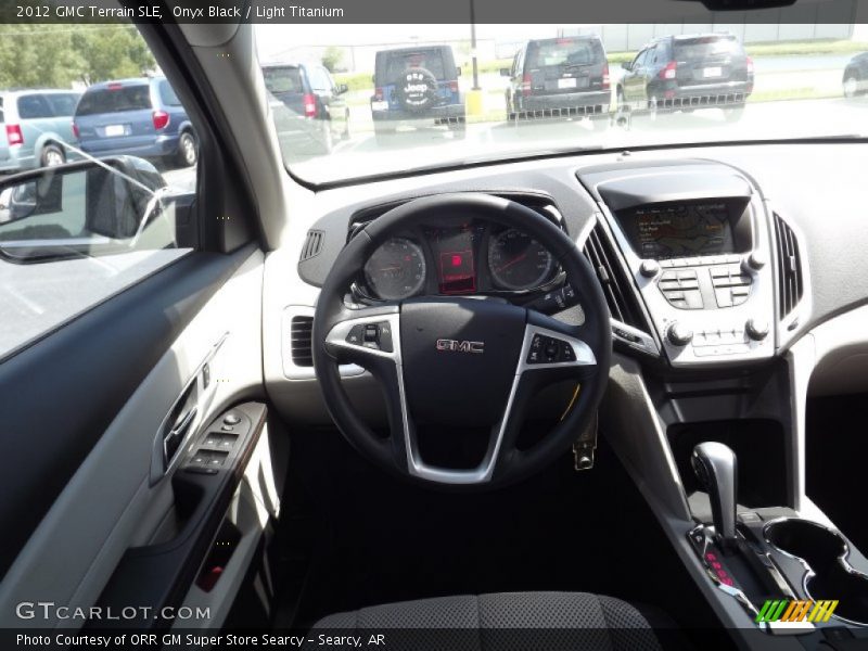 Onyx Black / Light Titanium 2012 GMC Terrain SLE