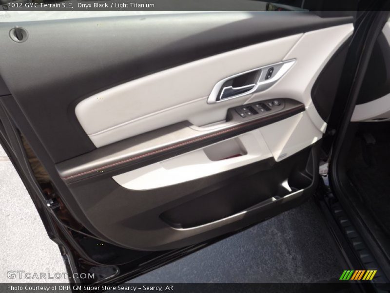 Onyx Black / Light Titanium 2012 GMC Terrain SLE