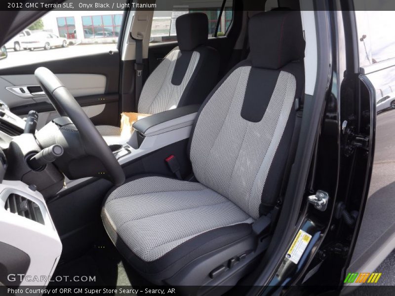 Onyx Black / Light Titanium 2012 GMC Terrain SLE