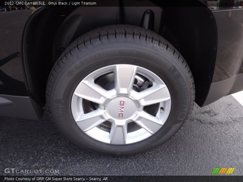 Onyx Black / Light Titanium 2012 GMC Terrain SLE