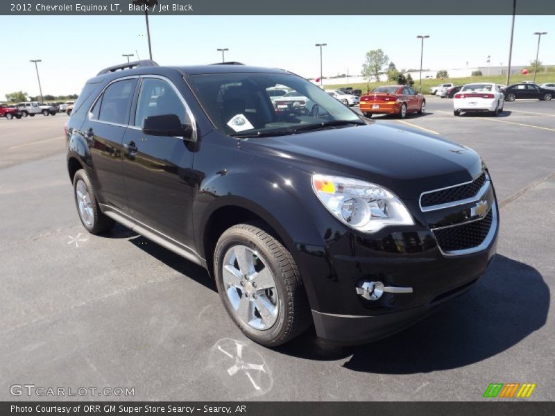 Black / Jet Black 2012 Chevrolet Equinox LT