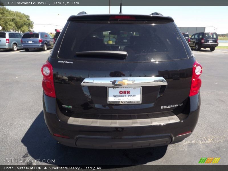 Black / Jet Black 2012 Chevrolet Equinox LT
